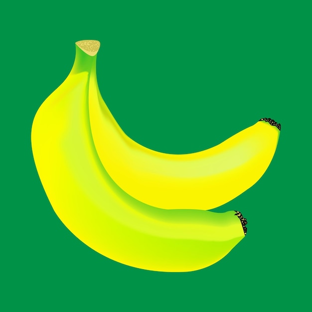 Vector banaan illustratie vector