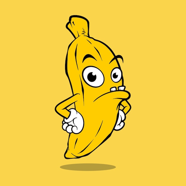 Banaan mascotte