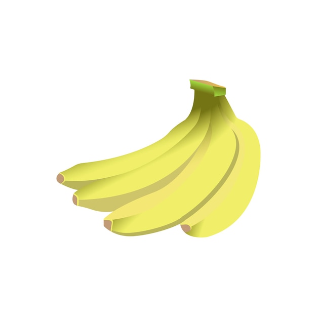 banana icon design vector template