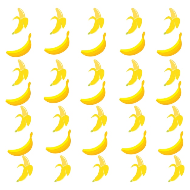Banana logoicon illustration vector design