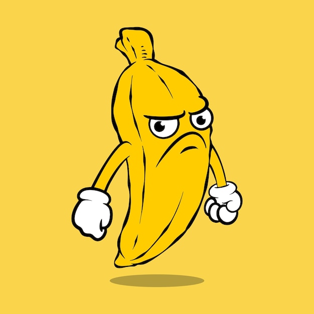 banana mascot