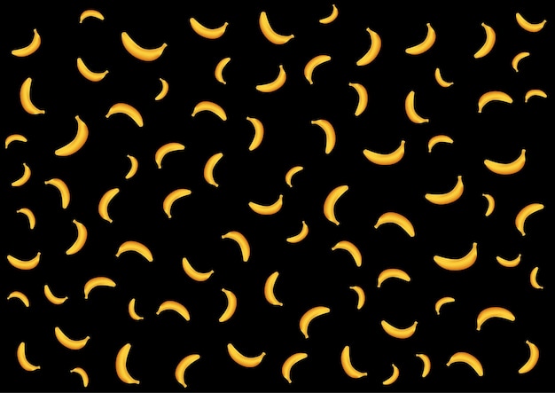 банановый узор текстура вектор