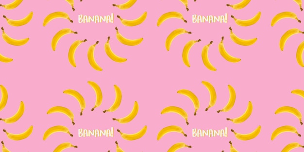 Banana Seamless Pattern