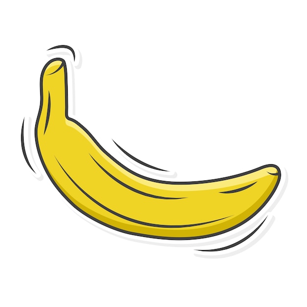 Banana sticker