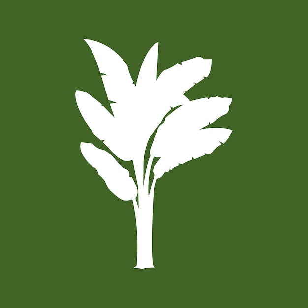 Banana tree icon