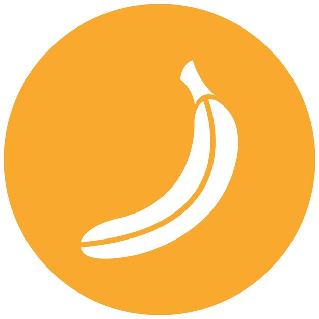 Vector banana vector icon design illustration