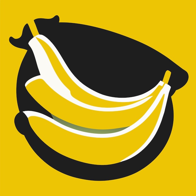 Vector banana vector illustration