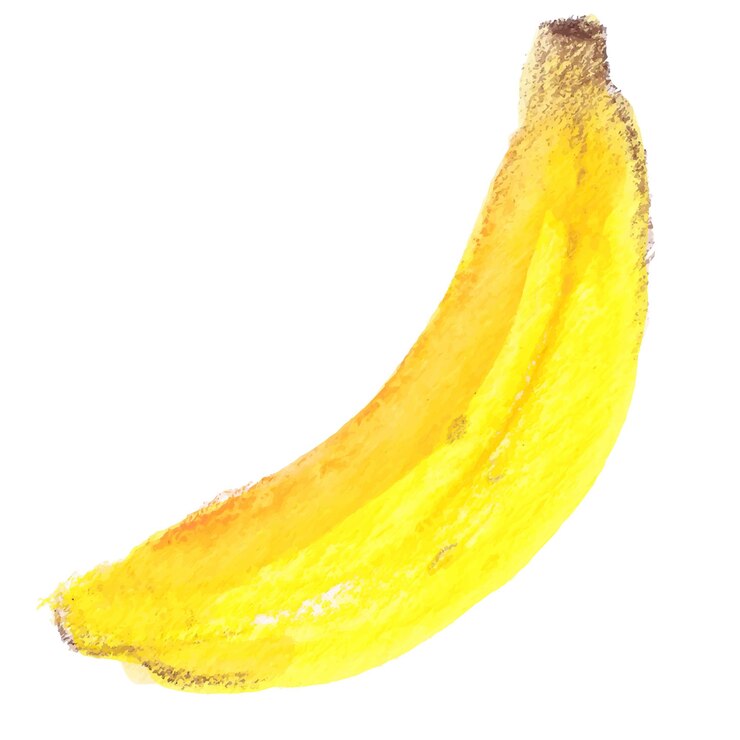 Bananen waterverf png
