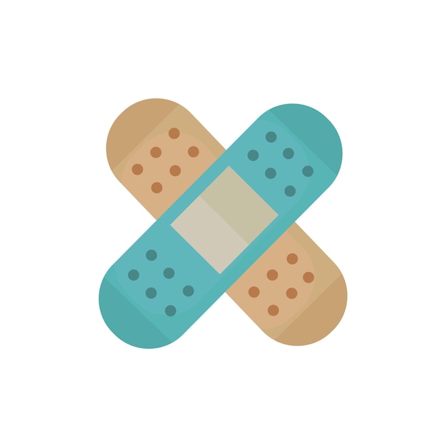 Band aid icon clipart avatar logotype isolated vector illustration