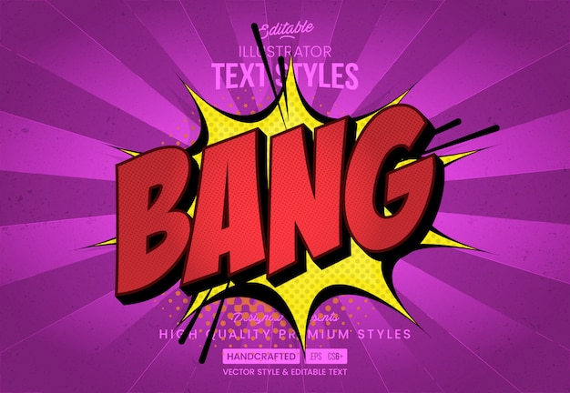 Bang bang-tekststijl