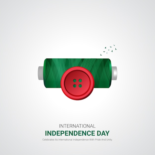 bangladesh independence day bangladesh independence day creative ads design March 26 social media poster vector 3D illustration