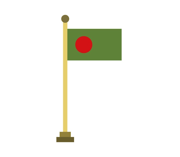 Бангладешский флаг
