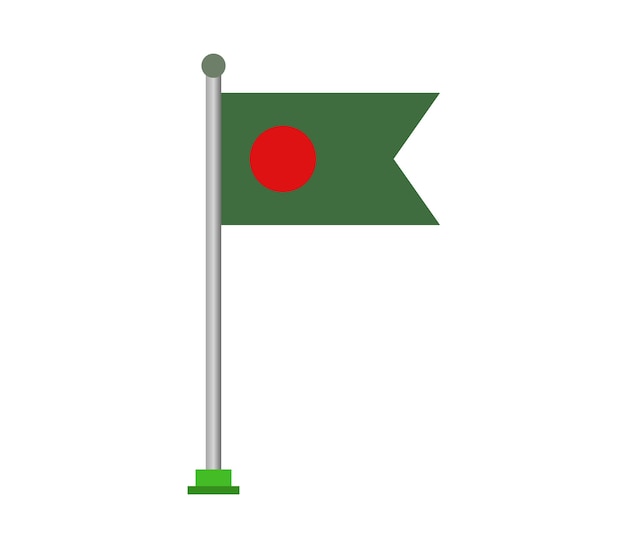 Бангладешский флаг