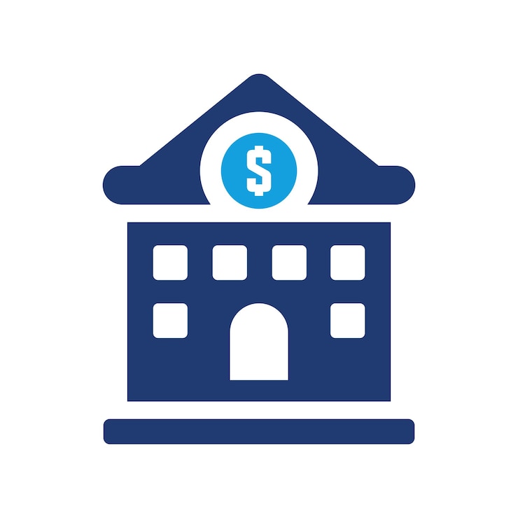 Vector bank icon