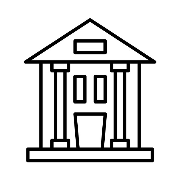 bank line illustration