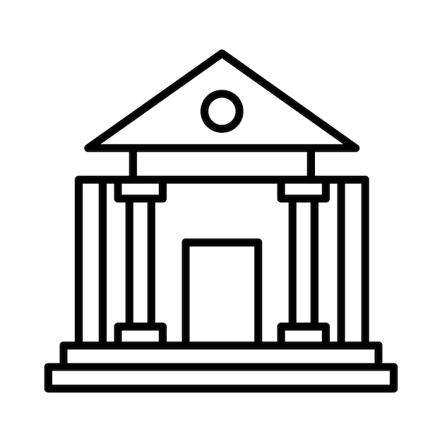 bank line illustration