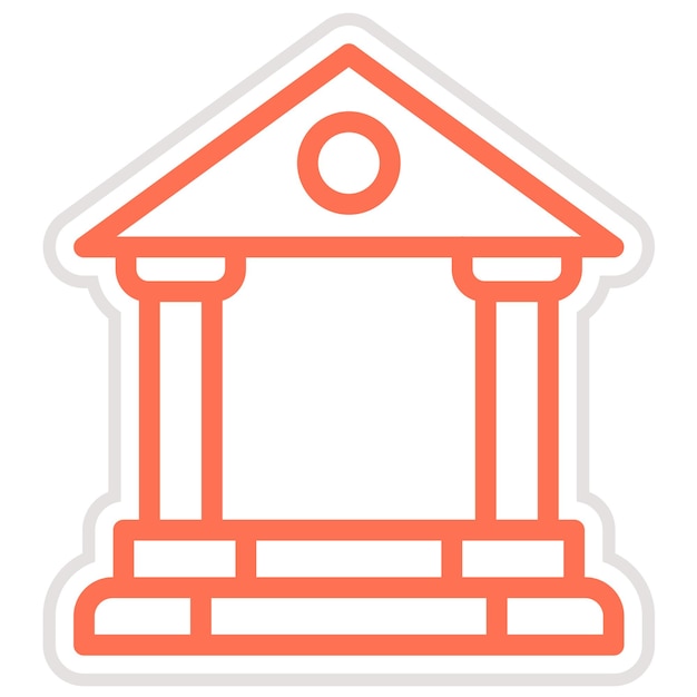 bank vector icon design illustration
