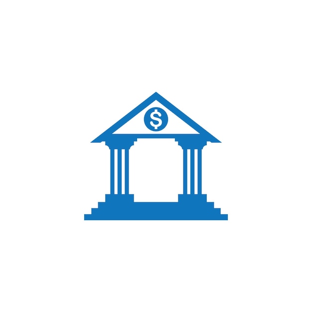 Bank vector icon