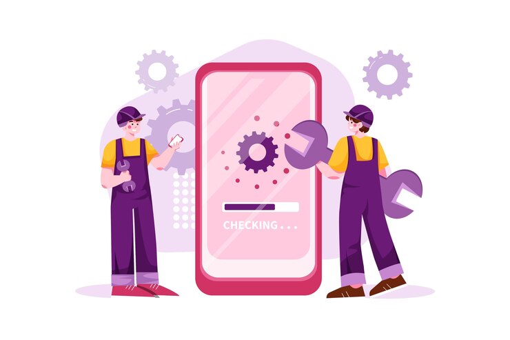 Vector banking application under maintenance