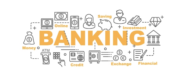 banking vector banner