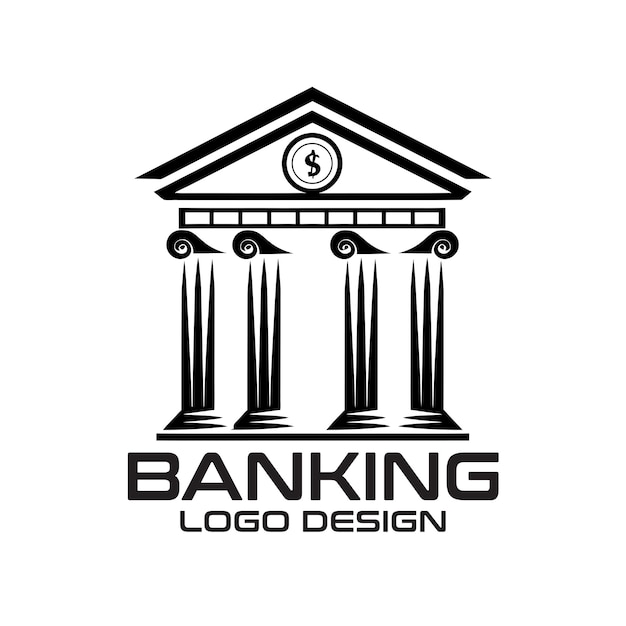 Vector banking vector logo design