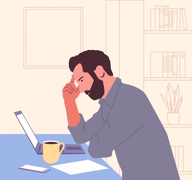 bankruptcy, burnout, collapse, business concept.