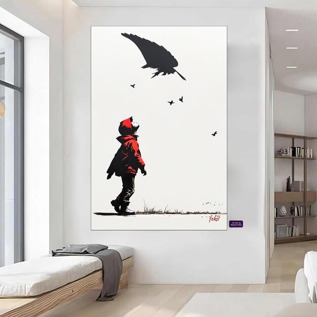 Vector banksy ai art by feko