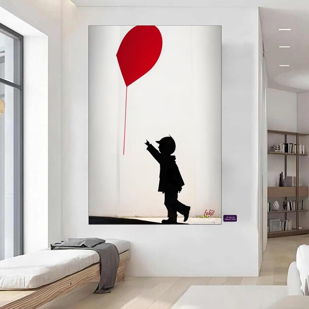 Vector banksy ai art by feko