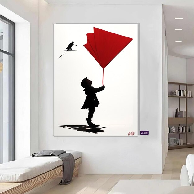 Vector banksy ai art by feko