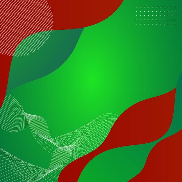 Banner abstracte achtergrond vector golvende met vormontwerp