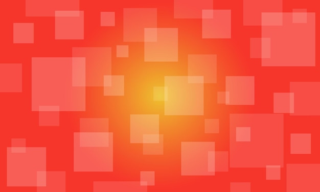 Banner background full color orange gradation and effect geometry