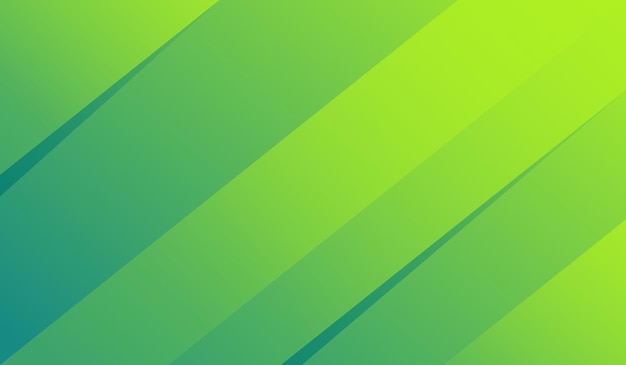 Banner background gradient green color