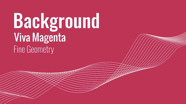 banner background with place for text in color of 2023 year viva magenta