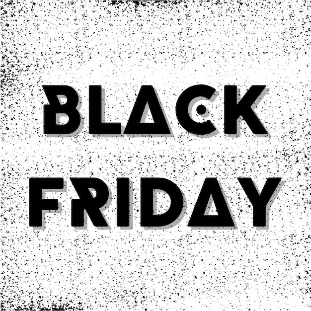 Banner black friday vector achtergrond voor verkoop textuur achtergrondpatroon