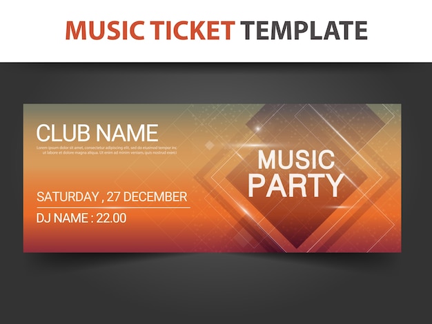 banner brochure flyer poster muziek