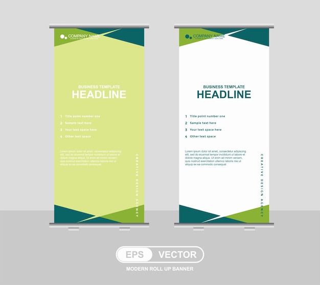 A banner for a company called the business of headline.