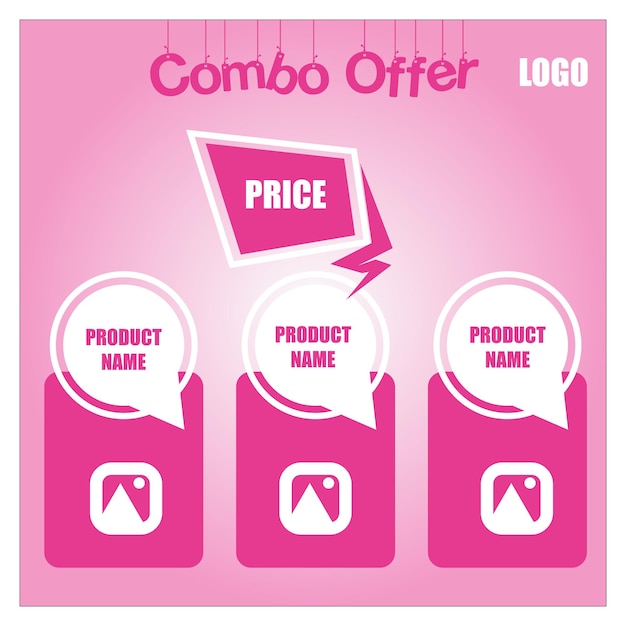 Banner design combo offer