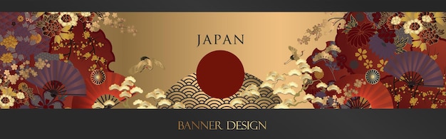 A banner design for japan