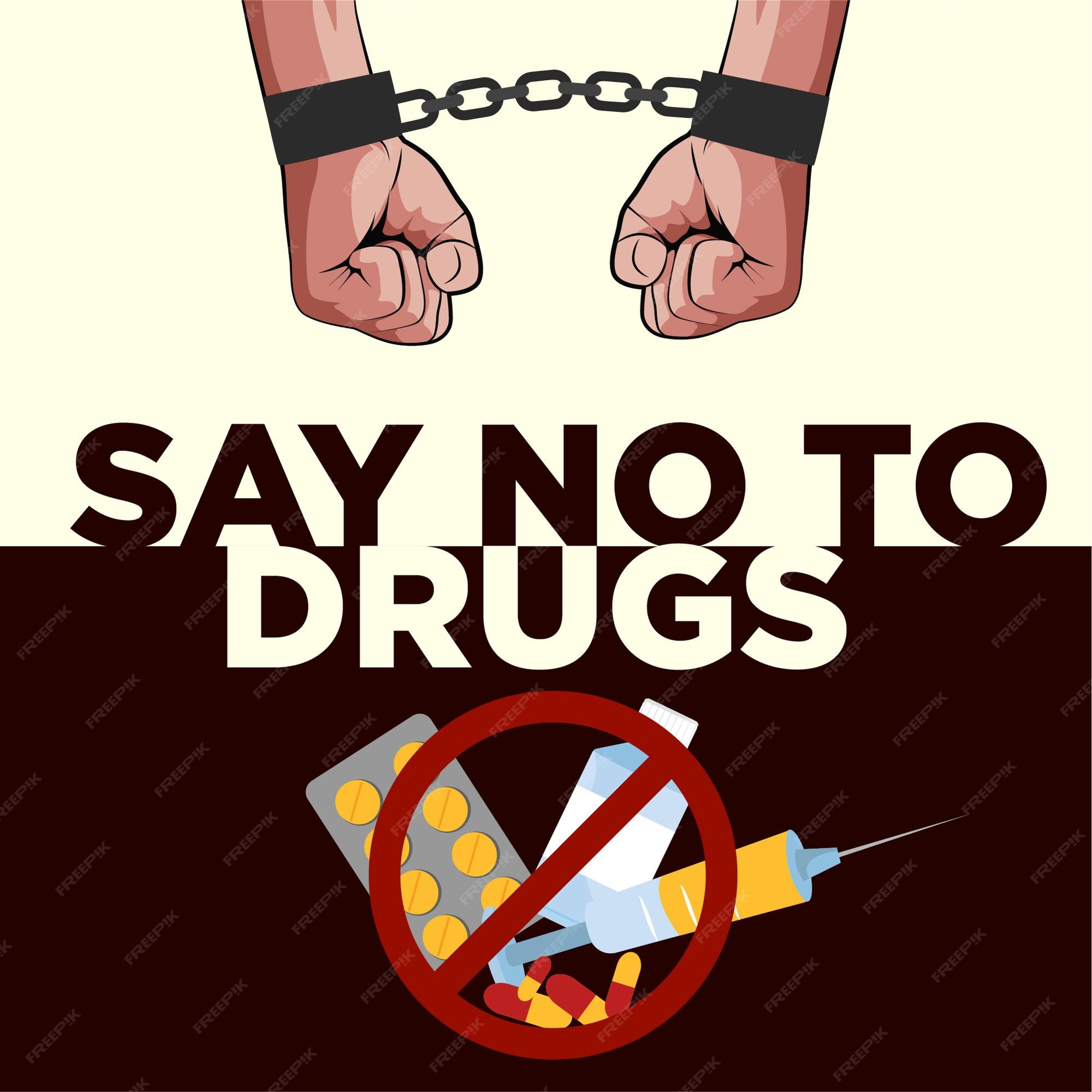 Say No To Drugs Posters For Kids