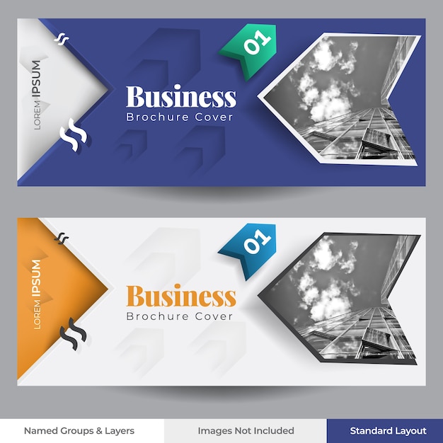 Banner design template vector