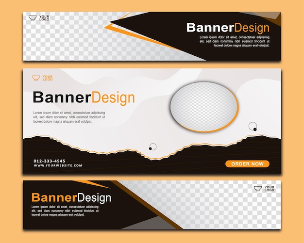 Banner design template
