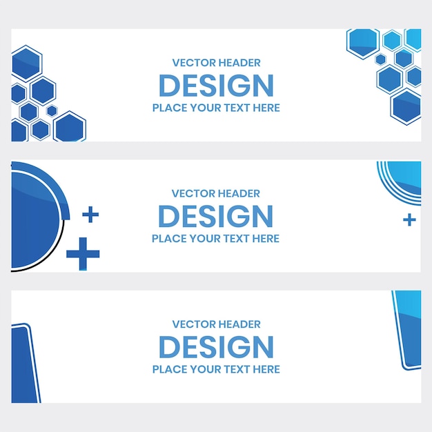 Vector banner design with premium quality