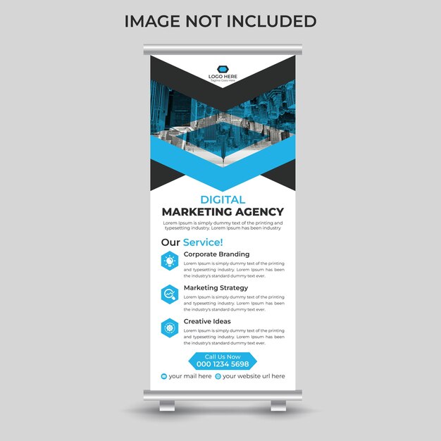 A banner for a digital marketing agency