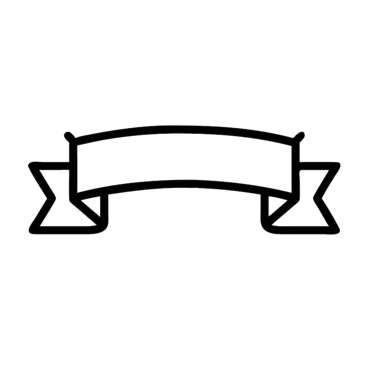 Vector banner icoon cartoon vector
