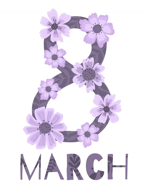 Banner of the international women's day