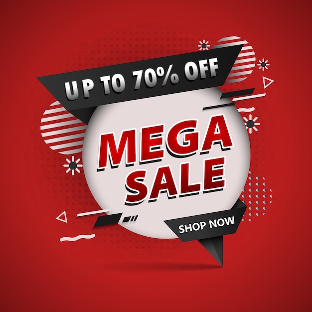 Banner  Mega sale up 