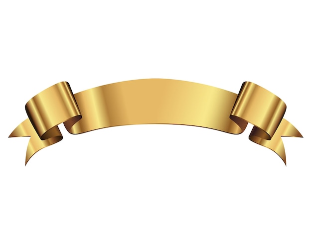 Banner ribbon isolated