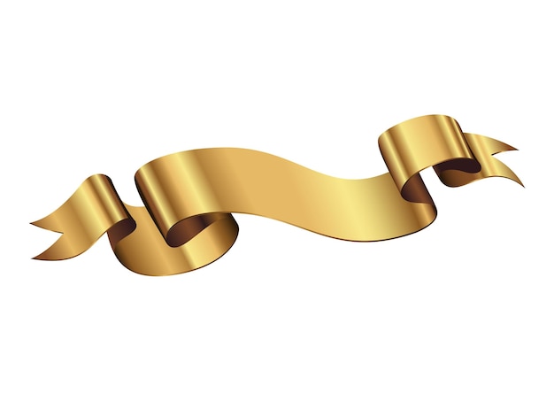 banner ribbon isolated