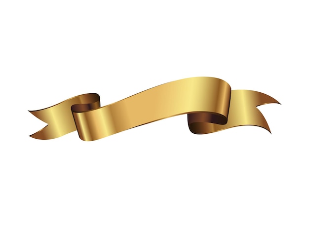 Banner ribbon isolated