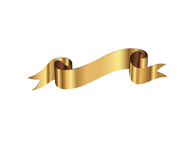 banner ribbon isolated